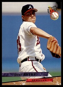 1991 Fleer Ultra #1 Steve Avery Atlanta Braves
