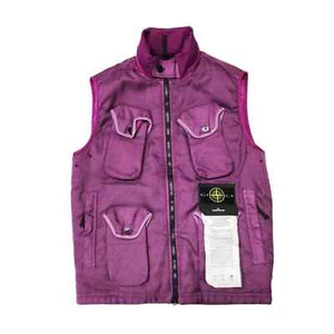 Stone Island Panama Modified Vest Purple L - Picture 1 of 6