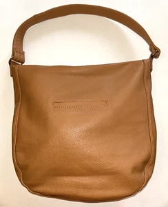 THIRTY ONE BY JEWELL Brown Faux Leather Single Handle Hobo Shoulder Bag - Picture 1 of 8