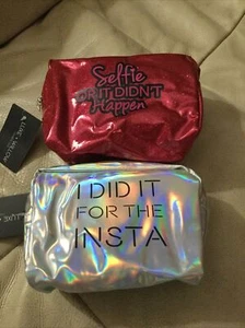 Luxe + Willow Kosmetiktaschen 2 Stück Neu Mit Etikett - Bild 1 von 5