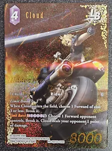 Final Fantasy TCG - Cloud - NM Prerelease Promo #PR-160/22-120H - Free Shipping! - Picture 1 of 3