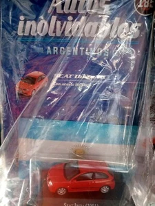 SEAT IBIZA (2001) Unforgettable Cars 1:43 Diecast #185 SALVAT ARGENTINA - Picture 1 of 2