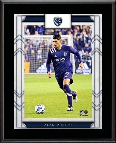Alan Pulido Sporting Kansas City 10.5" x 13" Player Plaque Cover