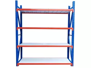 2M Length Garage Warehouse Metal Steel Storage Shelves Racking Racks Shelving - Picture 1 of 24