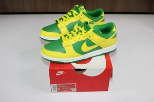 Nike Men’s DUNK LOW RETRO 'REVERSE BRAZIL'. Size 8. NIB. DV0833-300 - Picture 1 of 7