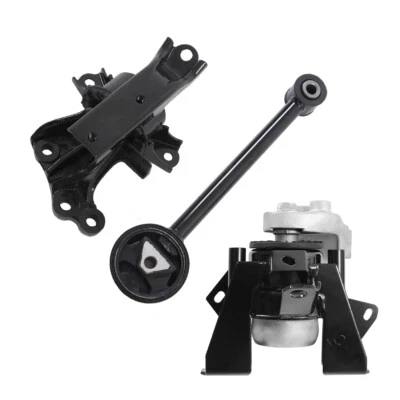 3PCS Engine Motor Mount Set For Mitsubishi Mirage&Mirage G4 1.2L 2014-22&2017-22 - Image 1 of 4