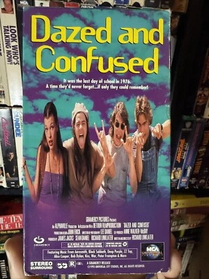 Dazed And Confused 1993 VHS Rare Hard To Find Original Release  - Image 1 of 3