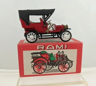 ЛИТАЯ МОДЕЛЬ АВТОМОБИЛЯ RAMI J.M.K., DELAHAYE 1904, ОРИГИНАЛЬНАЯ КОРОБКА, ФРАНЦИЯ (#C) - Изображение 1 из 3
