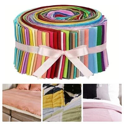 40 Stück Jelly Rolls Stoff Jelly Roll up für Patchwork Scrapbooking Nähen - Bild 1 von 4