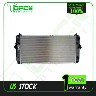 New Replacement Aluminum Radiator Fits 98 99 00 Cadillac Seville 4.6L V8 - Image 1 of 3