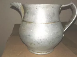 Bon Chef Pewter Serving Pitcher Water Beer 6" x 4" - Picture 1 of 4