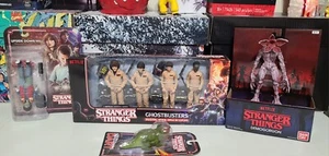 Ghostbusters Stranger Things Figure Lot Mcfarlane & Bandai Demogorgon & Dart - Picture 1 of 18