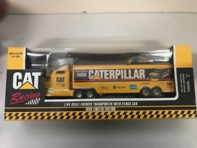 Rare 1998 Limited Edition Racing Champions CAT Racing Transporter  with Car - Image 1 of 4