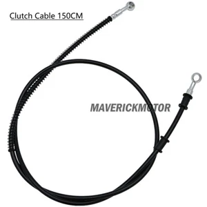 150cm Brake Clutch Oil Hose Line Braided Steel Pipe Cable For XL883 XL1200 96-13 - Bild 1 von 10