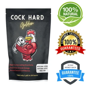 20 píldoras potenciadoras masculinas COCK HARD agrandamiento eréctil dura más tiempo envío rápido - Imagen 1 de 5