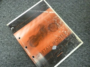 1999 Harley Davidson Heritage Classic Softail Motorcycle Parts Catalog Manual - Picture 1 of 1