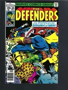 DEFENDERS 63 - HULK SUB MARINER DR STRANGE - 1972 SERIES - MARVEL COMICS - Picture 1 of 1