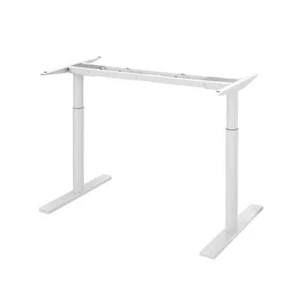 Artiss Standing Desk Frame Only Dual Motor Motorised Adjustable 125KG Load White - Picture 1 of 7