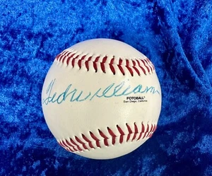 Ted Williams Autographed Baseball JSA- Ball Cube Included - Picture 1 of 6