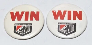 2 HOUSE OF HEILEMAN BRAUEREI WIN KNÖPFE 3 ZOLL KNÖPFE - Bild 1 von 3