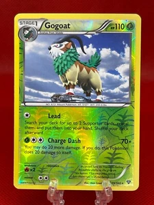 Juego de Cartas Coleccionables Pokémon Gogoat XY Conjunto Base 19/146 Holo Raro Tarjeta Inglés 2014 LP - Imagen 1 de 2