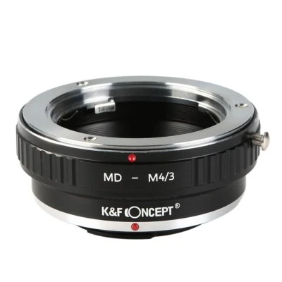 K&F Concept Adapter for Minolta MD MC Lens Mount to Micro Four Thirds MFT M43 G1 - Image 1 of 4