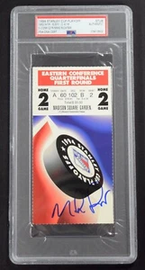 Mike Richter Signed 1994 Stanley Cup ECQF Game 2 Ticket Stub Autograph PSA/DNA - Picture 1 of 3
