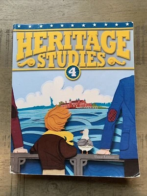 BJU Press Heritage Studies 4 (3rd edition) Student Text 4th Grade History Book - Image 1 of 4