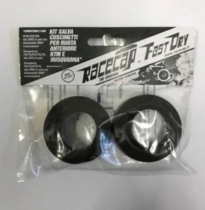 RACECAP Protecciones Rodamientos Rueda Delantera Negro Husqvarna 250 2014-2020 - Imagen 1 de 1