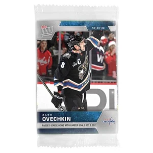 2022-23 NHL Topps NOW® Sticker #124 🏒 Alex Ovechkin 🏒 Capitals 801 & 802 - Picture 1 of 2