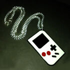 Nintendo Game Boy Konsolenstil Retro 80er Jahre Halskette ~ Mädchen Gamer ~ Farbe weiß 1980er Jahre