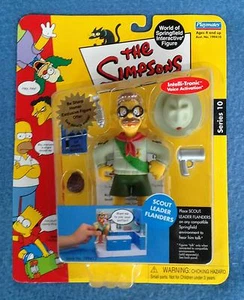 SCOUT LEADER FLANDERS THE SIMPSONS SERIES 10 PLAYMATES 5 INCH FIGURE - Picture 1 of 1