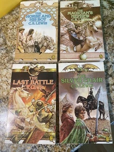 (4) CS LEWIS Paperback Books 1984 11th Editions - Picture 1 of 11