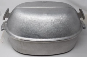 Vintage riesiger Wächter Service Bräter Dutch Oven 3 Gestelle Untersetzer - Bild 1 von 19