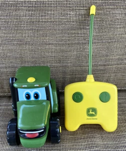 Kids Remote Control Tractor JOHNNY John Deere Toddler Boy Girl Toy Gift Farm RC - Picture 1 of 16