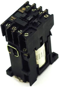 GE CR4ZCN 4-POLIGER SCHÜTZ 16 AMP 125V DC SPULE DIN-SCHIENENHALTERUNG - Bild 1 von 4