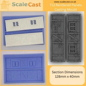 Timber & Render Thema - Render 128x40 Abschnitte Form T13 - Bild 1 von 2