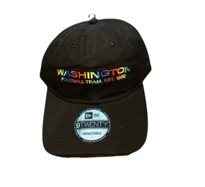 Nuevo con etiquetas Nuevo Washington Commanders New Era 9Twenty 2.0 Pride Sombrero Ajustable - Imagen 1 de 2