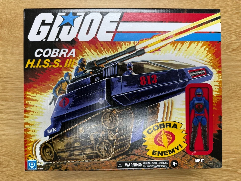 COBRA HISS H.I.S.S. CONJUNTO COMBO VEÍCULO FIGO CAIXA GI JOE RETRÔ NOVO NA CAIXA 3,75 LACRADO - Imagem 1 de 1