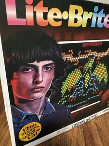 Lite Brite Stranger Things Special Edition, Best of 4 Seasons - Featuring Icons  - Picture 1 of 7