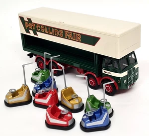 Corgi 1/50 - ERF Dodgem Truck + Dodgems Pat Collins Fairs Diecast Model Truck - Picture 1 of 9