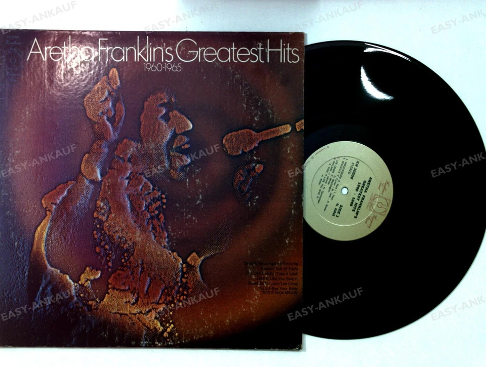 Aretha Franklin - Aretha Franklin's Greatest Hits 1960-1965 CAN LP 1971 .* - Image 1 of 1