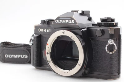 [EXC+5 mit Gurt] Olympus OM-4Ti schwarz analoge 35-mm-Spiegelreflexkamera nur Gehäuse aus Japan - Bild 1 von 4