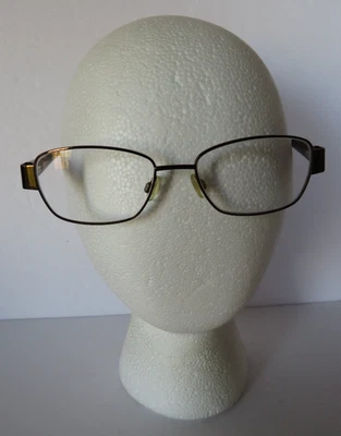 Revlon Eyeglasses Frame Brown 249 Cafe RV5040 135 Rhinestones Spring Arms - Image 1 of 4