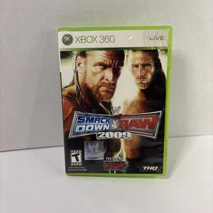 WWE Smackdown vs Raw 2009 ECW Xbox 360 Game 2008 Tested Working - Picture 1 of 4
