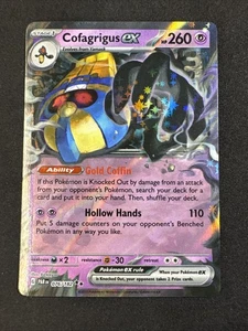 Cofagrigus ex 076/182 SV04: Paradox Rift Holo Pokemon - Picture 1 of 6