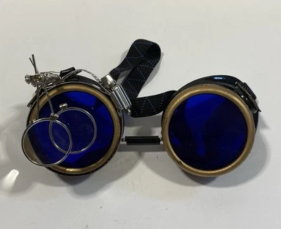 Vintage Victorian Steampunk costume Goggles Cosplay glasses (New) - Image 1 of 4