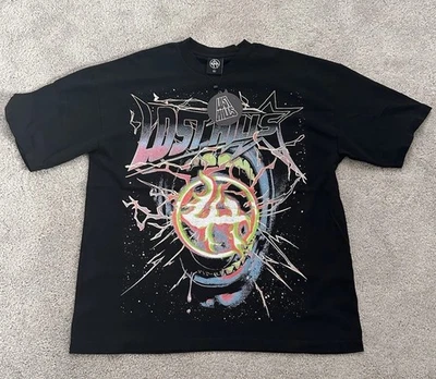 Lost Hills negro manga corta para hombre XL NUEVO CON ETIQUETAS 100 % algodón Foto 1 de 4