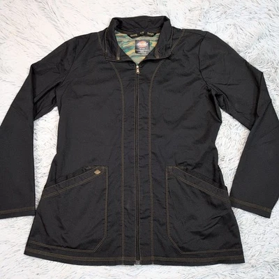 Chaqueta Dickies Mujer M Negra Bolsillos Ligera Informal Cómoda Preppy Foto 1 de 4