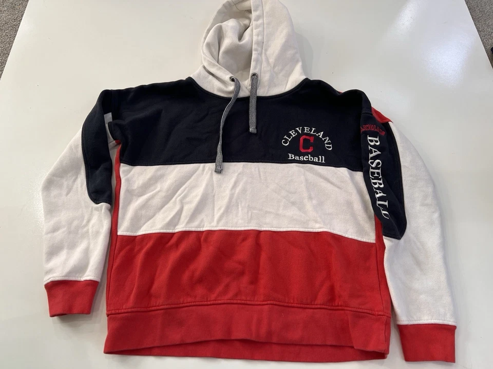 Cleveland Indians Soft As A Grape Genuine Merchandise Women's M MLB - Image 1 of 4